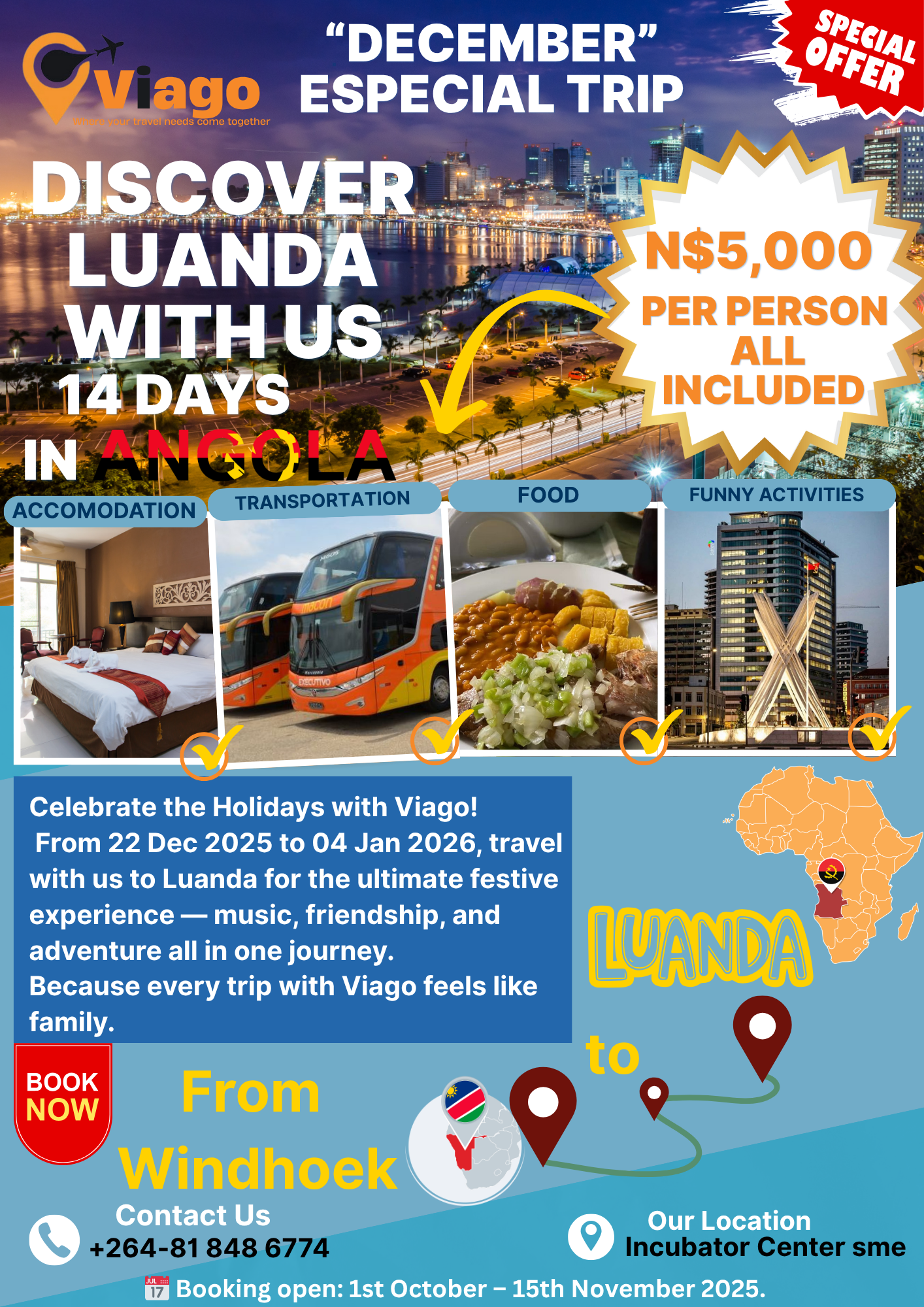 December especial trip